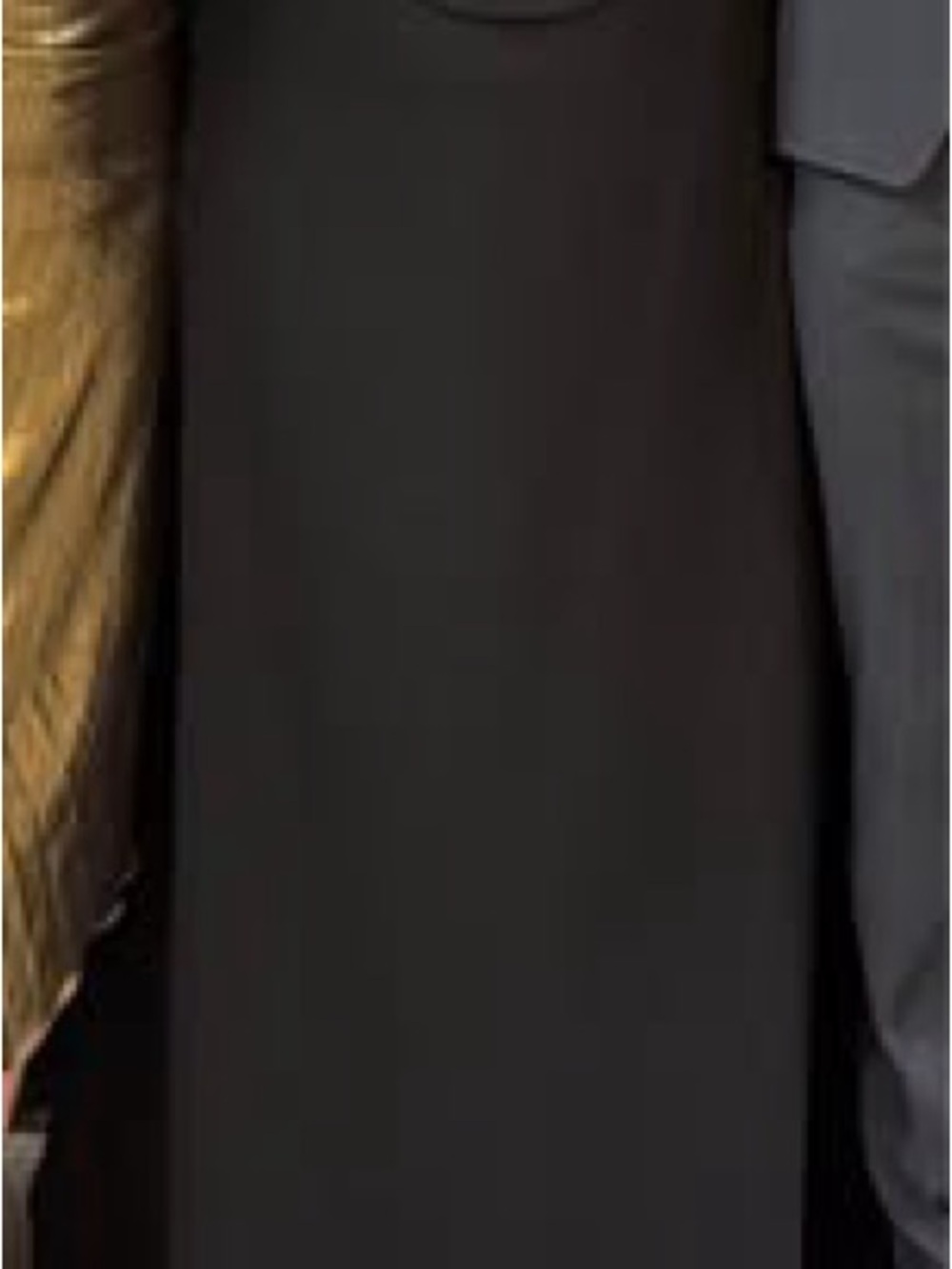 Christina Wu Black Maxi Dress